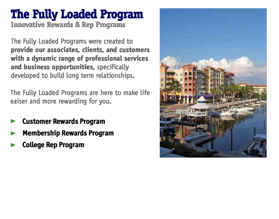 Our innovative customer & member rewards program is designed for businesses as a value-added offering for their customers via a customized website. Attract new clients, and regenerate interest with old clients by being able to offer a 20% discount on today's hottest brands in electronics and clothing, all at NO COST to your company or organization.
  
There's no startup costs or operation fees.  Our fully facilitated program requires no maintenance by the participating business or organization.  We handle all site maintenance, customer service, order processing, and product fullfillment.
   
Our College Rep program is perfect for students trying to make extra money to pay for those school books and school loans.  You will receive a commission when your site sells products.  Most importantly, you are your boss.  Promote your site when and where you want.